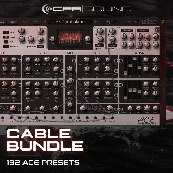 a preset bundle for edm genres for uhe ace syntheziser