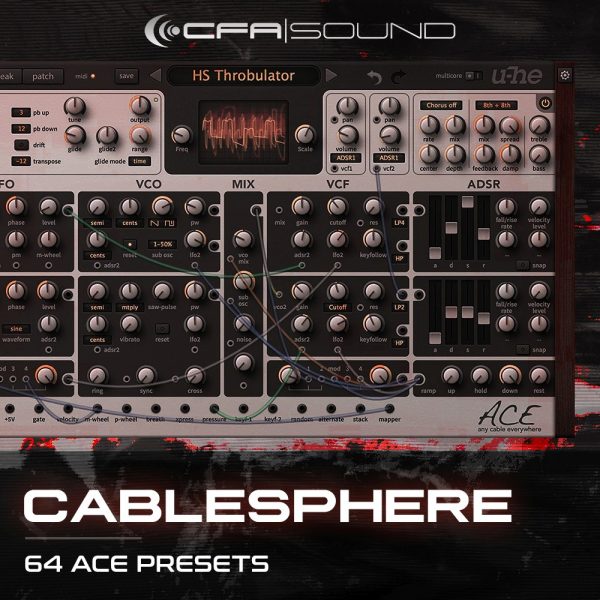ambient and cinematic sounds for u-he ace synthesizer