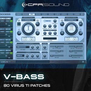 collection of edm bass focused virus ti patches