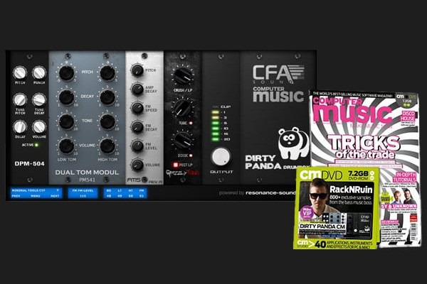 exclusive drum plugin for Computer Music Mag UK