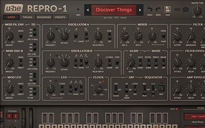 emulation of the classic prophet synthesizer