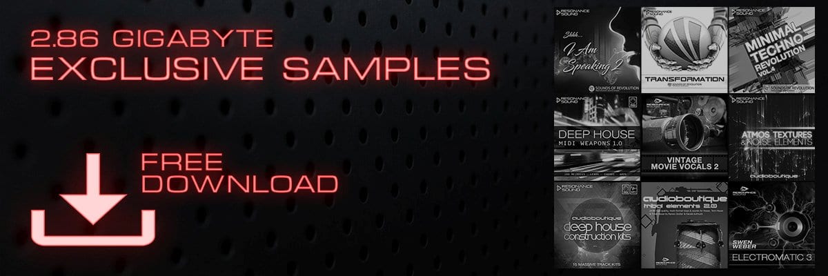 collection of free loops and samples for music producers