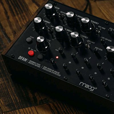 analog drum synthesizer with sequencer from Moog Music