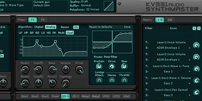 Synthesizer Workstation for VST and AudioUnit