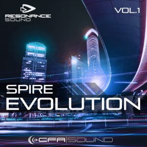 collection of modern edm sounds for the Reveal Sound Spire synthesizer