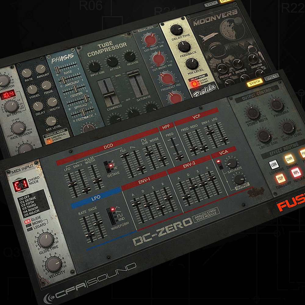 DC-Zero - Vintage Synth for Kontakt - CFA-Sound