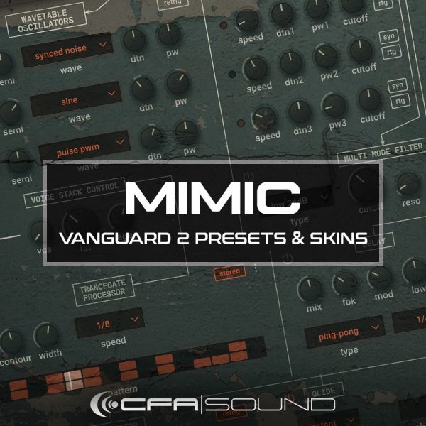 collection of house and techno presets for refx vanguard 2