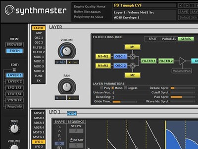 sound design service work for the Synthmaster 2 VST plugin
