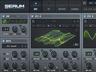 factory presets for Steve Duda`s xfer Serum synthesizer