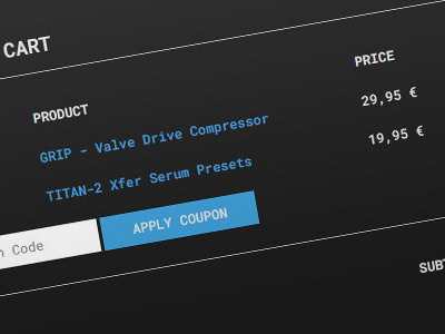 article about how to add and redeem vouchers in the CFA-Sound shop