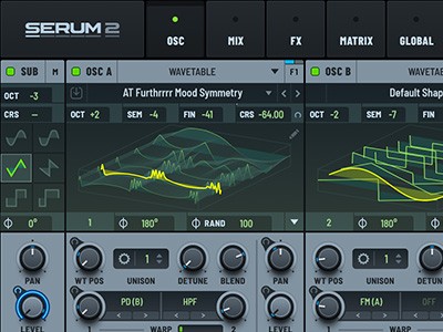 factory sound design for xfer serum 2 synthesizer
