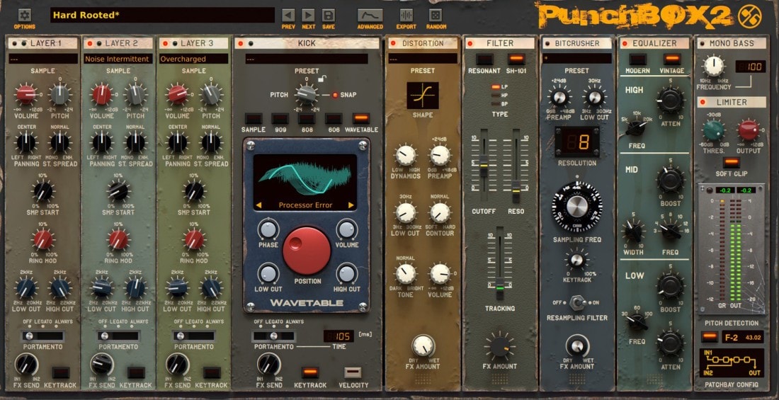 D16 PunchBox 2 - Bass Drum Synthesizer