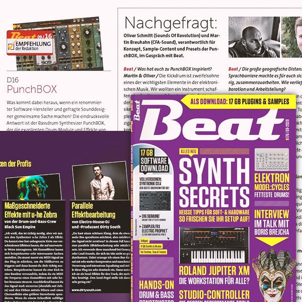 Interviews, features, and selected appearances in music magazines and blogs.